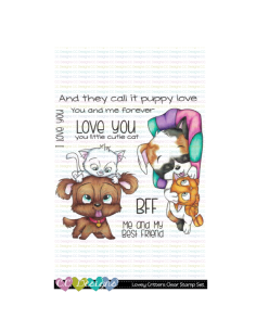 Sello Lovely Critters de CC Desings