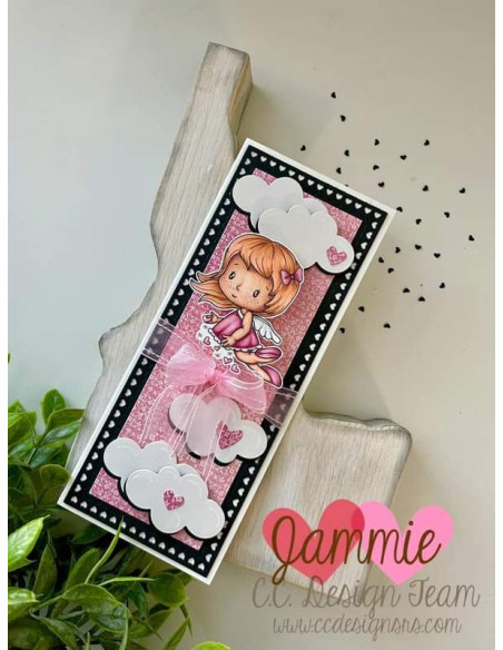 Sello Cupid Swissie de CC Desings