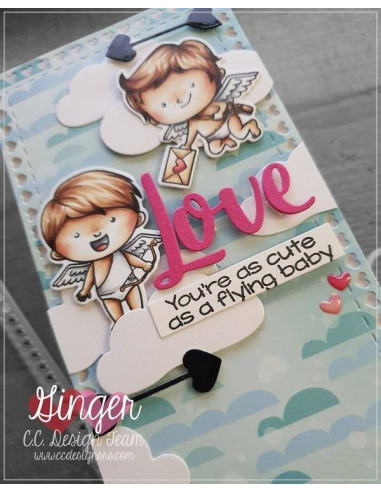 Sello Cupid Love de CC Desings