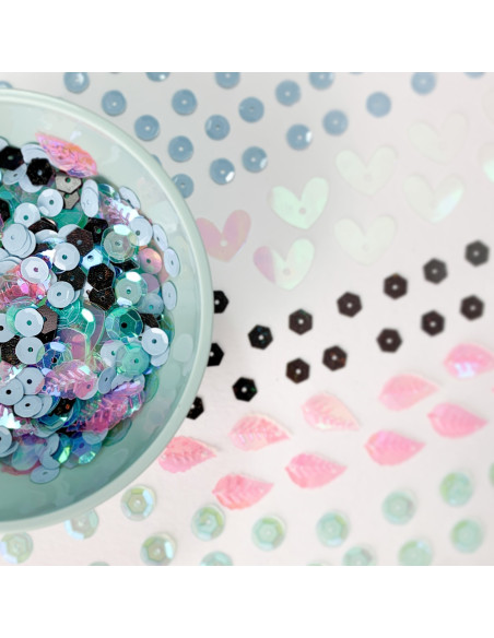 Lentejuelas Me Gusta de Dunaon