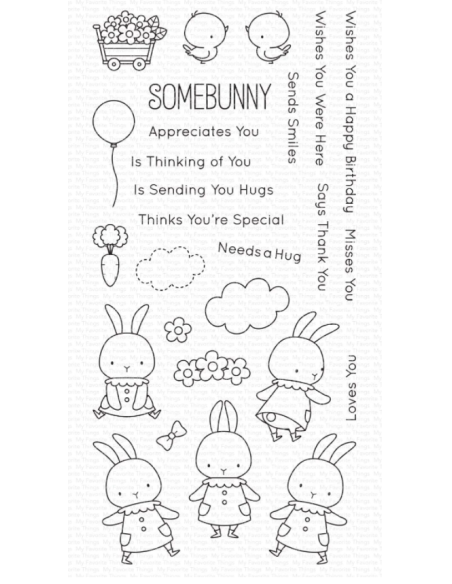 Sello Somebunny de MFT