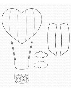 Troquel Heart Air Balloon, My Favourite Things