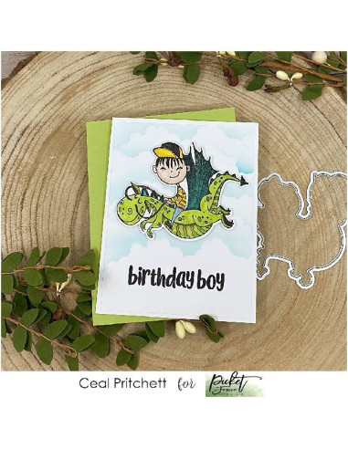 Sello Ride with me dear de Picket Fence