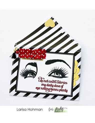 Sello Life happens. Lashes help de Picket Fence