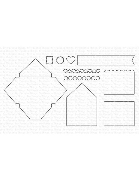 Troquel Mini Mail, My Favourite Things