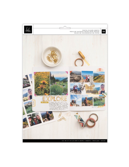 Papel fotográfico mate de Heidi Swapp