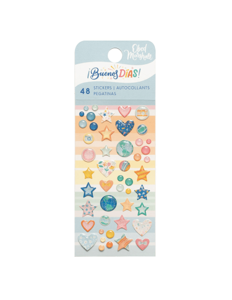 Enamel dots Buenos Días