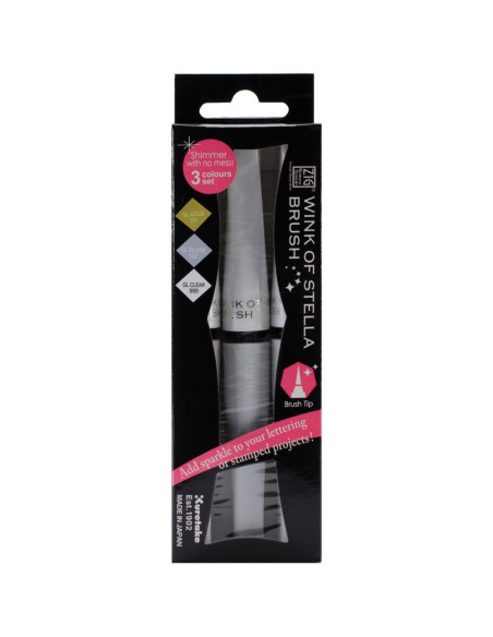 Set Pinceles Christmas Sparkle Stella Brush