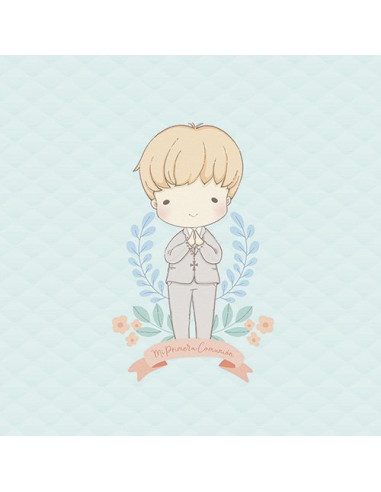 Kit Chibi Mi primera comunión niño