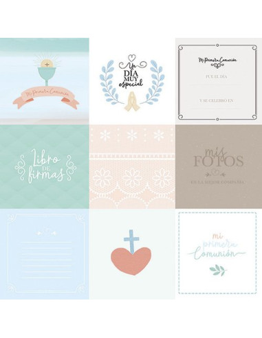 Kit Chibi Mi primera comunión niño