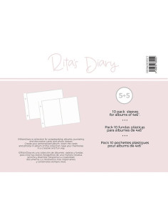 Fundas 4x6'' RitasDiary 2 bolsillos