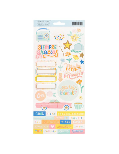 Pegatinas Buenos Días