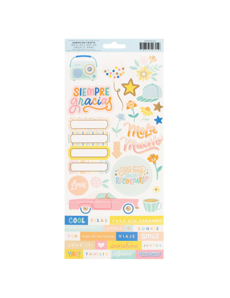 Pegatinas Buenos Días