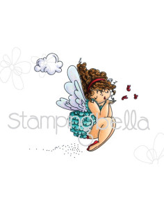 Sello Stampingbella Edna blows a kiss