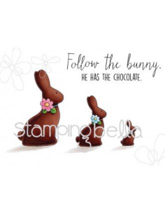 Sello Stampingbella Chocolate bunnies