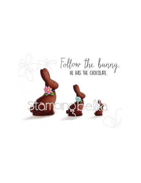 Sello Stampingbella Chocolate bunnies