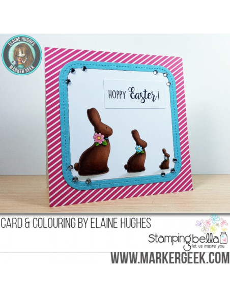 Sello Stampingbella Chocolate bunnies