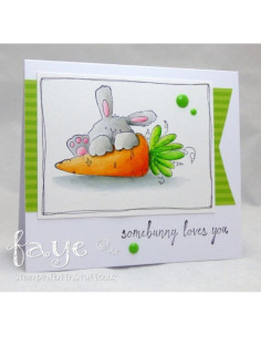 Sello Stampingbella Chocolate bunnies 2