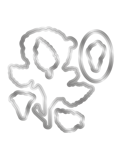 Sello+Troquel Junio Rose de Gemini