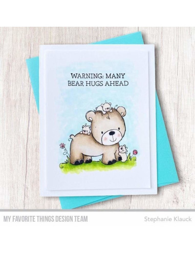 Sello Many Bear Hugs Ahead de MFT