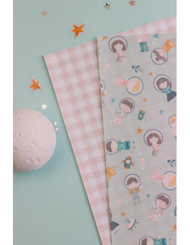 Pack telas "Astronauta" Karimópolis de Gigi´s Lab