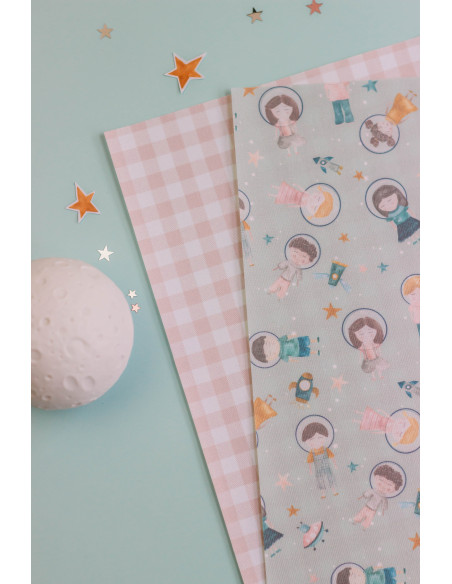 Pack telas "Astronauta" Karimópolis de Gigi´s Lab