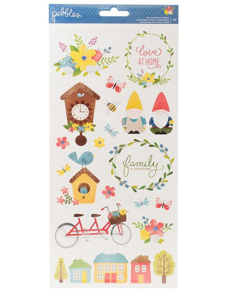 Pegatinas Homegrown pebbles