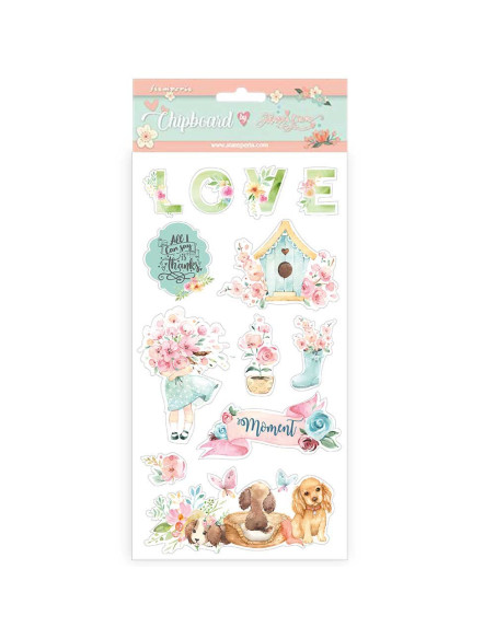 Chipboard Círculo de Amor de Johanna Rivero Chipboard Círculo de Amor de Johanna Rivero