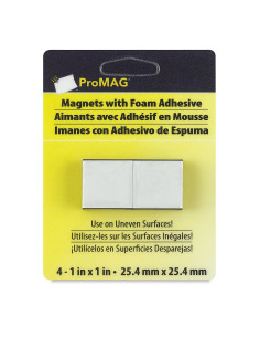 Imanes con adhesivo de espuma