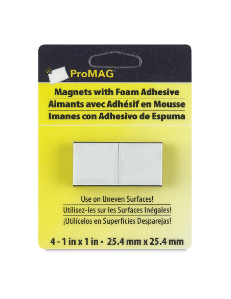 Imanes con adhesivo de espuma