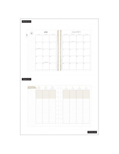 Happy Planner Agenda 18 meses Leopardo