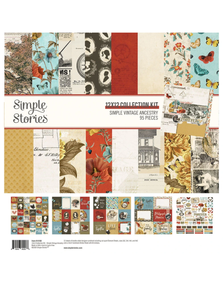 Kit 12" Simple Vintage Ancestry de Simple Stories