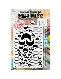 Sello Reverse Crescents de AALL&Create