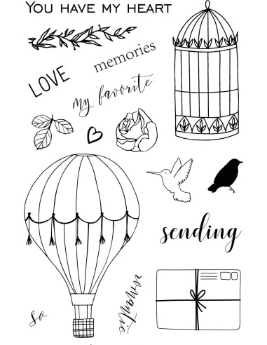 Sello Sending Love Don´t Grow Up de Studio Forty