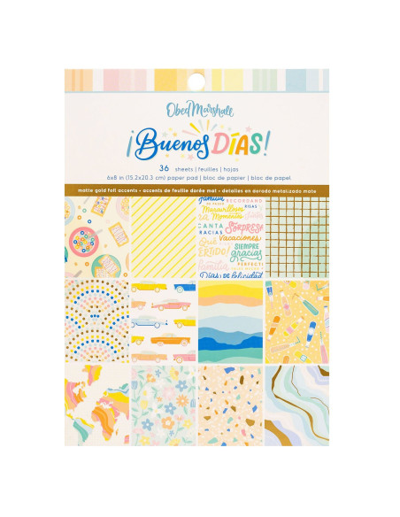 Bloc 6"x8" Buenos DÍAS