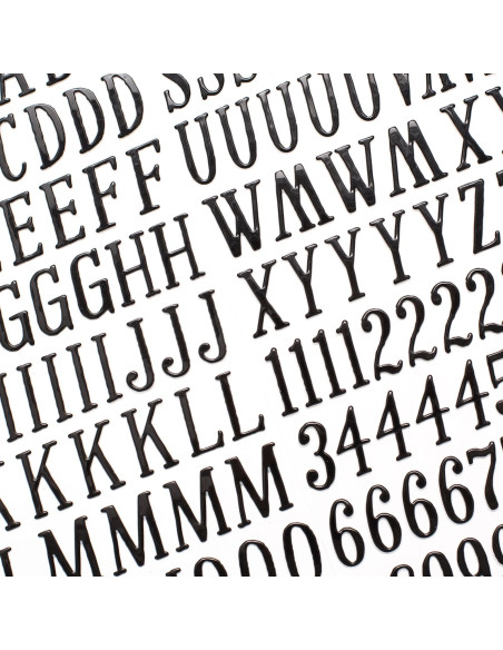 Pegatinas alfabeto puffy Garden Party de Maggie Holmes