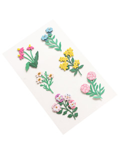 Pegatinas alfabeto puffy Garden Party de Maggie Holmes 2