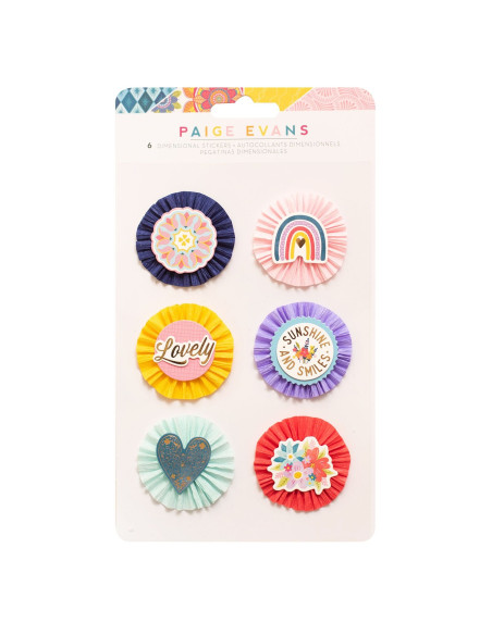 Adornos dimensionales Wonders de Paige Evans