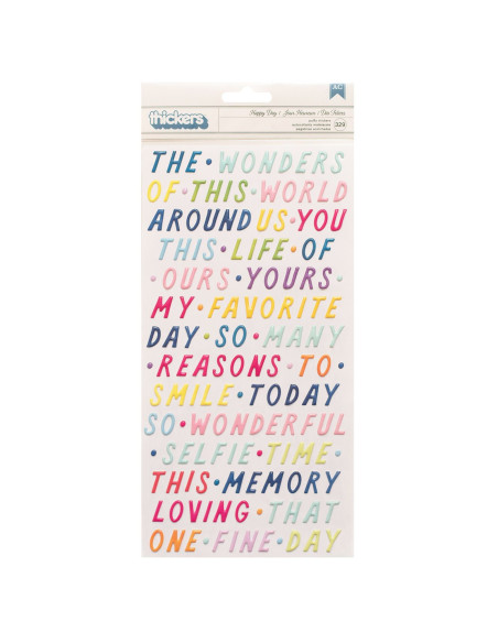 Frases Happy Day, Wonders de Paige Evans