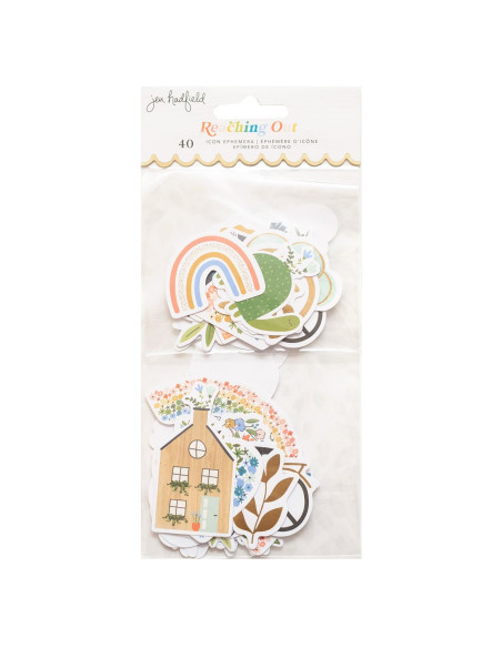 Troquelados frases Reaching Out de Jen Hadfield