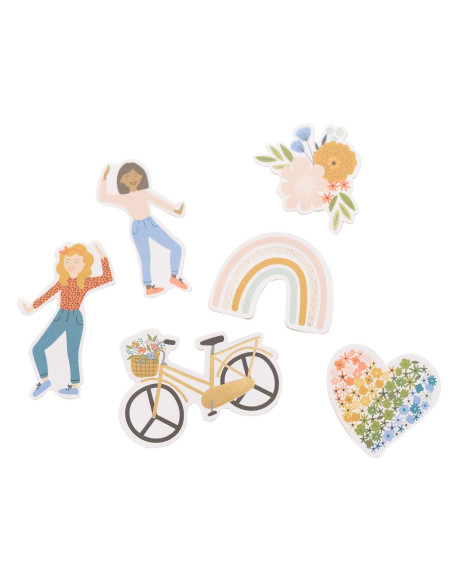 Troquelados frases Reaching Out de Jen Hadfield