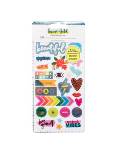 Libro pegatinas Brave + Bold de Amy Tangerine