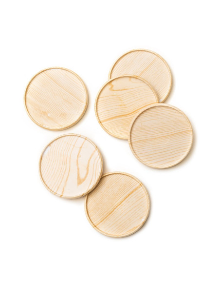 Anillas Medianas madera Maggie Holmes