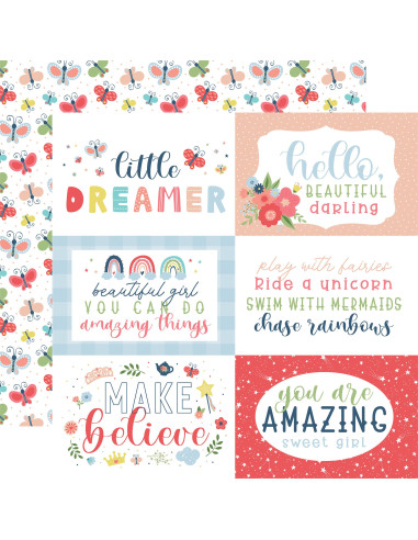 Kit 12 Little Dreamer Girl de Echo Park