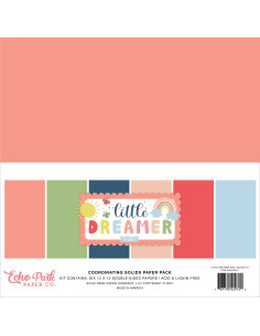 Kit sólidos Little Dreamer Girl de Echo Park