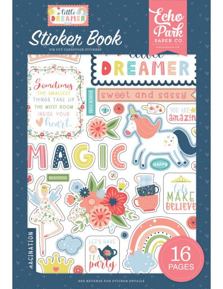 Bloc 6" Little Dreamer Girl de Echo Park