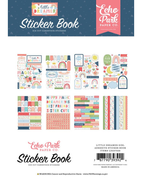 Bloc 6" Little Dreamer Girl de Echo Park