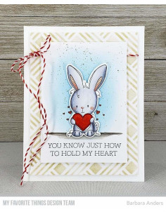 Sello Wish You Were Hare de MFT 2