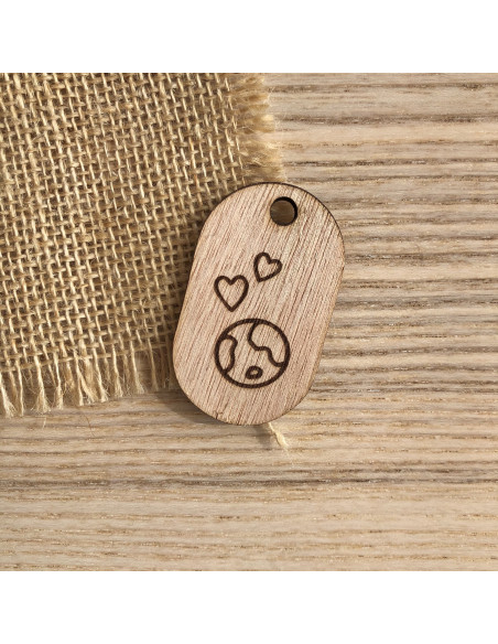 Medallón madera MAMÁ