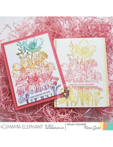 Sello You Matter To Me de Mama Elephant